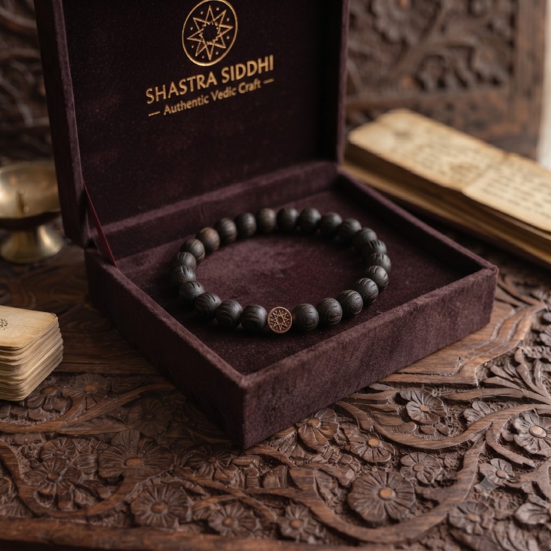 Shastra Siddhi -  Natural Karungali Bracelet