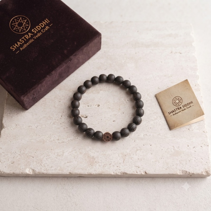 Shastra Siddhi -  Natural Karungali Bracelet