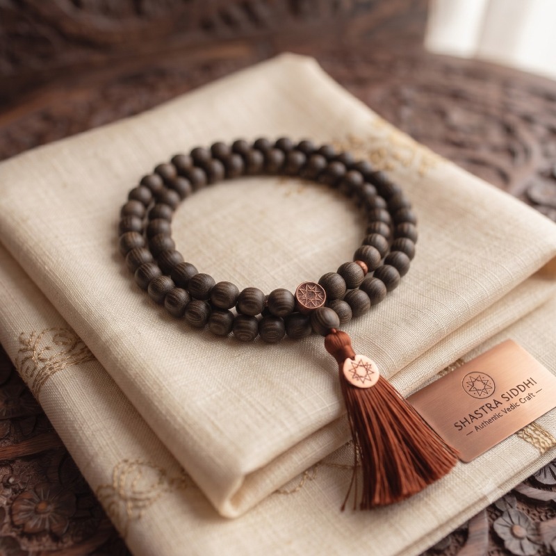 Shastra Siddhi - Natural Karungali Mala