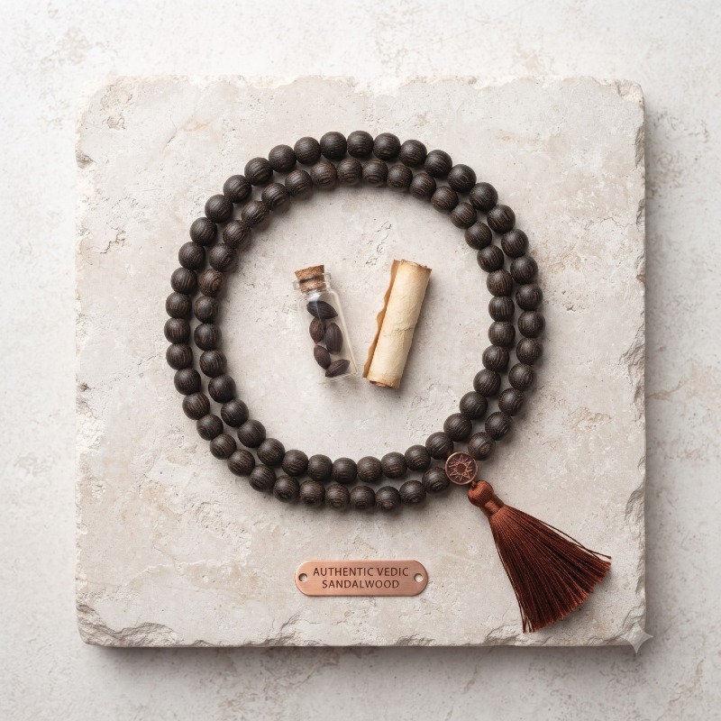 Shastra Siddhi - Natural Karungali Mala