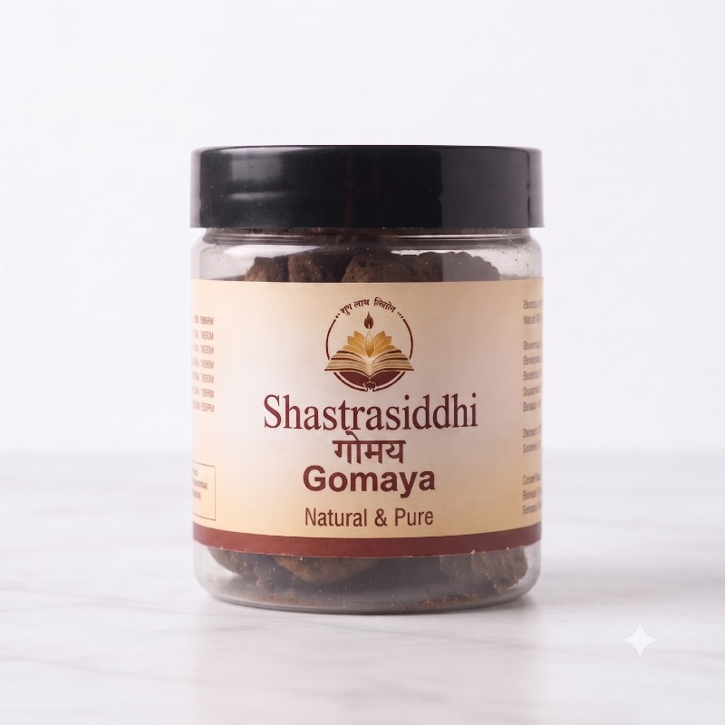 Shastra Siddhi Gomaya (100gm) & Gomutra (200ml) - 100% Pure & Sacred